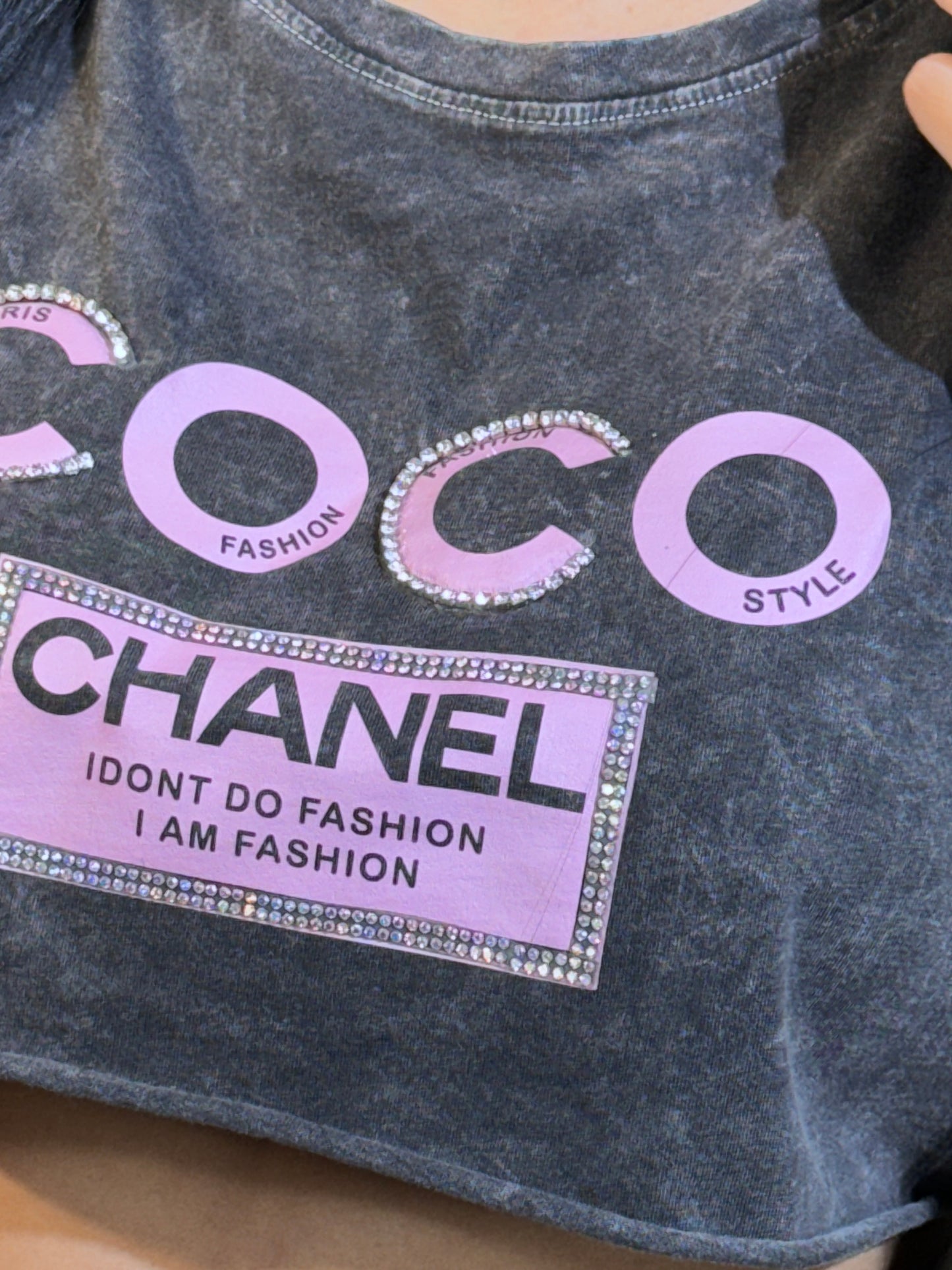 CROP COCO CHANEL